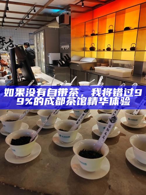 如果没有自带茶，我将错过99%的成都茶馆精华体验